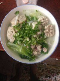 美味的粿条汤