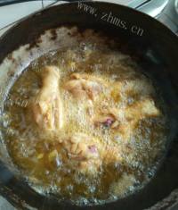 美味的香炸鸡腿做法图解3)
