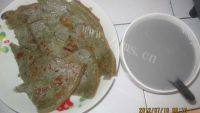 自己做的黑豆豆渣饼