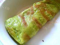 自己做的黄瓜鸡蛋饼