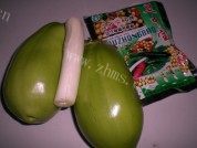 家常菜酱扒茄条做法图解1)