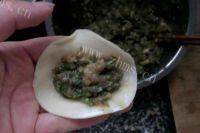自制茴香馅饺子做法图解9)