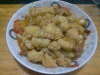 白花菜炒肉做法图解10)