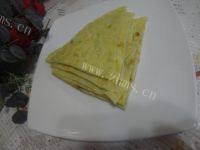 简单的摊鸡蛋饼做法图解7)
