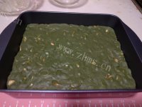 糖果棉花糖版抹茶花生牛轧做法图解15)