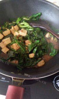 很有食欲的菠菜豆腐做法图解9)