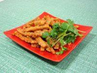 自己做的香煎肉饼