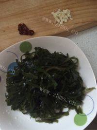 家常菜蒜香海带丝做法图解2)