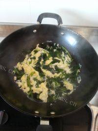 美味的菠菜鸡蛋汤