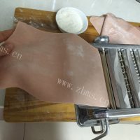 美味的红苋菜面条做法图解7)
