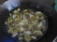 「家庭版」白菜豆腐汤做法图解11)