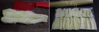 鲜美的生煎四叶参泡菜做法图解2)