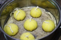 南瓜豆包做法图解13)