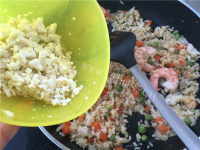 营养耳光炒饭做法图解14)