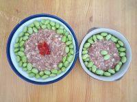 好吃的毛豆蒸肉饼做法图解6)