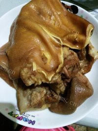 香卤猪头皮做法图解11)