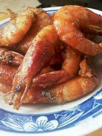 美味的椒盐基围虾