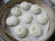 酸菜猪肉包子做法图解15)