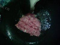 家常菜肉末炒酸豆角做法图解4)