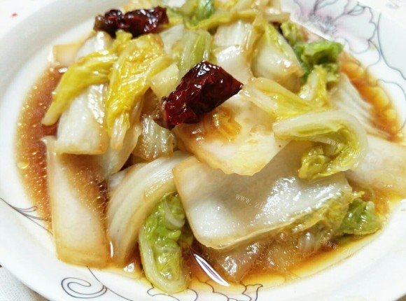 好吃的酸辣白菜