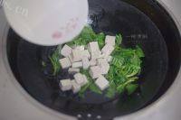 美味的小白菜炖豆腐做法图解6)