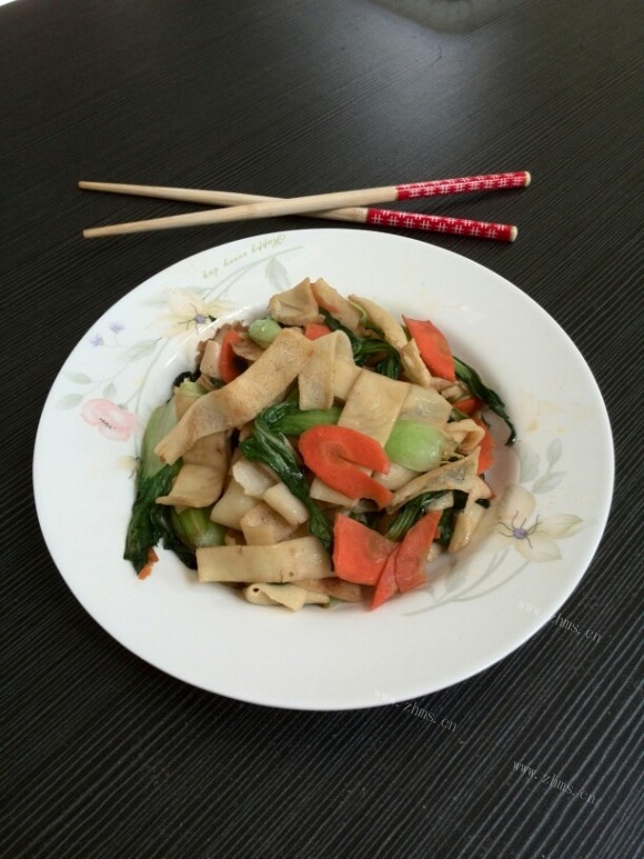 炒豆皮