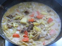 喷香的牛肉咖喱饭做法图解14)