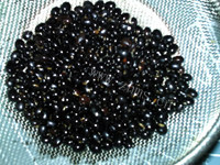 营养紫薯黑豆浆做法图解2)