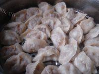 自己做的鲜肉蒸饺