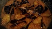 美味佳肴般的油焖茄子做法图解6)