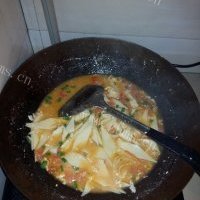暖暖的西红柿鸡蛋面片汤的做法图解七