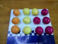 好看的果味三色冰皮月饼做法图解11)
