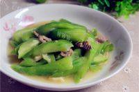 丝瓜炒肉（懒人版）