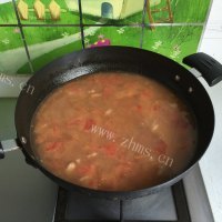 美味的炮仗子汤饭做法图解8)