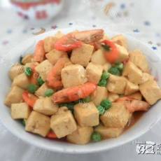 河虾炒豆腐