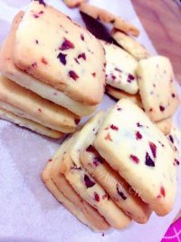 可口的蔓越莓饼干做法图解12)