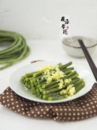 口感饱满的姜汁豇豆