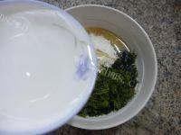鸡蛋苔条饼做法图解6)