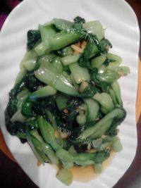 家常菜蒜蓉上海青
