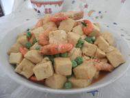 河虾炒豆腐做法图解11)