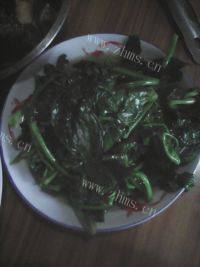 家常菜清炒竹叶菜