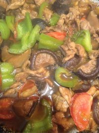 美味的红烧鸡腿