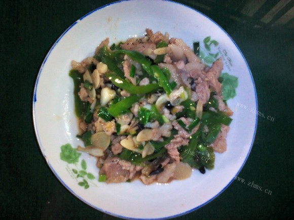色香味浓的青椒炒肉