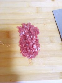 美味的肉末蒸水蛋做法图解2)