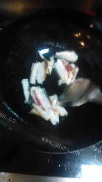 家常菜腊味荷兰豆做法图解3)