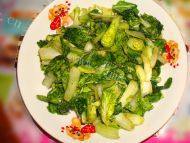 家常菜凉拌小白菜