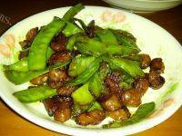 家有大厨之荷兰豆炒腊肠