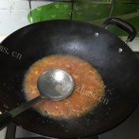 好喝的茄汁豆腐煲做法图解7)