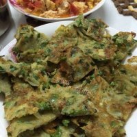 自制韭菜鸡蛋煎饼