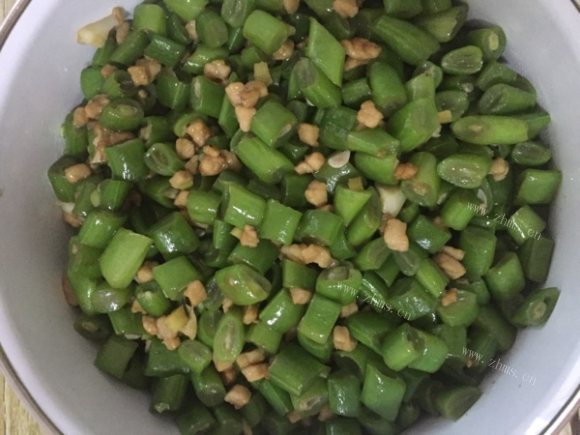 唇齿留香的肉末豆角